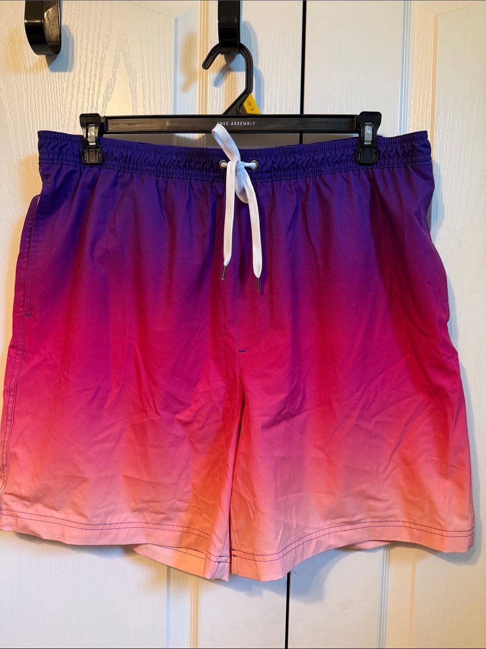 Sonoma Men's Ombre Purple to Pink Swim Trunks